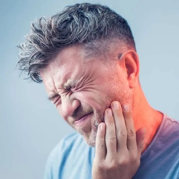 Man With Sensitive Teeth