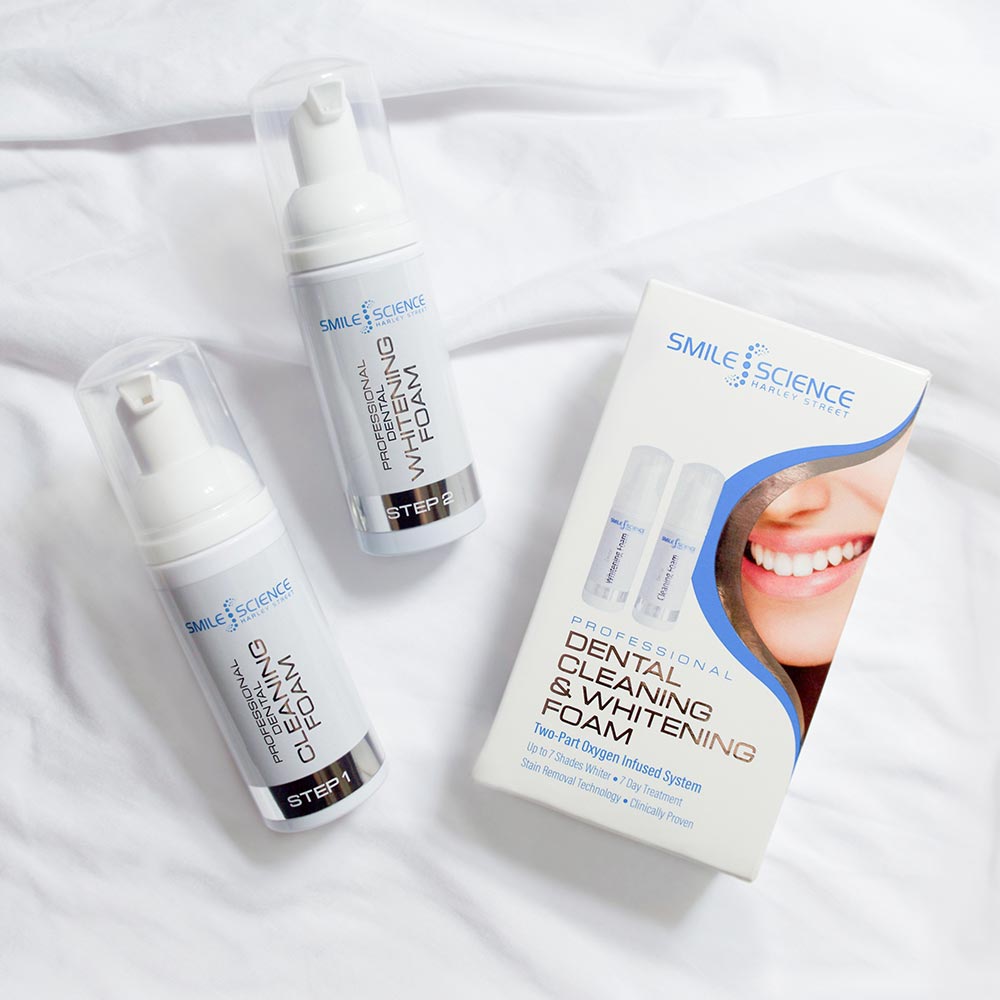 Professional Dental Cleaning & Whitening Foam