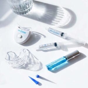 Professional Teeth Whitening Kit LED Light Activated