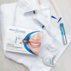 Professional Teeth Whitening Kit LED Light Activated